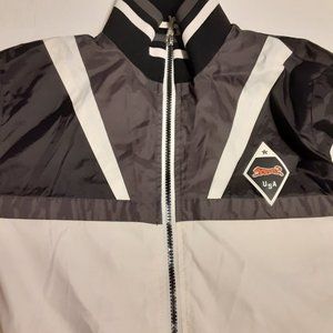 Le Tigre Women's Sporty Lightweight Nylon Track Jacket Size S